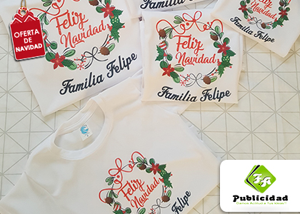 camisetas navideñas